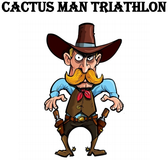 Cactus Man Triathlon Logo
