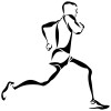 Running logo