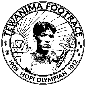 Tewanima Footrace Logo