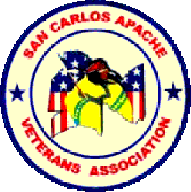 San Carlos Apache Veterans Association Logo